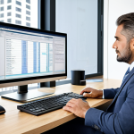 **

"A professional real estate appraiser in a modern office setting, reviewing property data on a computer, fully clothed in business casual attire, safe for work, appropriate content, perfect anatomy, correct proportions, professional, well-lit photography, showcasing expertise and diligence, family-friendly."

**