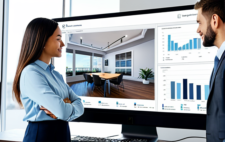 감정평가사의 팀워크와 협업 - **Leadership & Mentorship:** "Experienced real estate appraiser mentoring a younger colleague, revie...