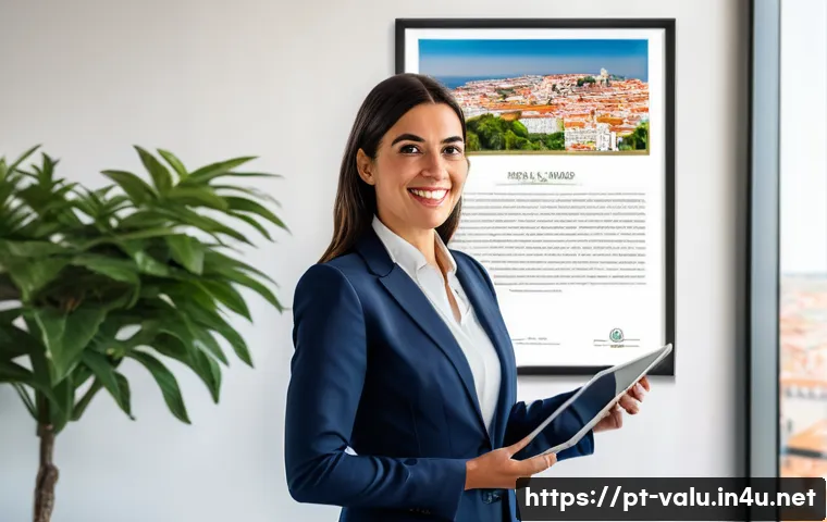 감정평가사의 실무에서 필요한 인증 - **Prompt 1: Certified Professional in Portugal**
"A confident and professional Portuguese real e...